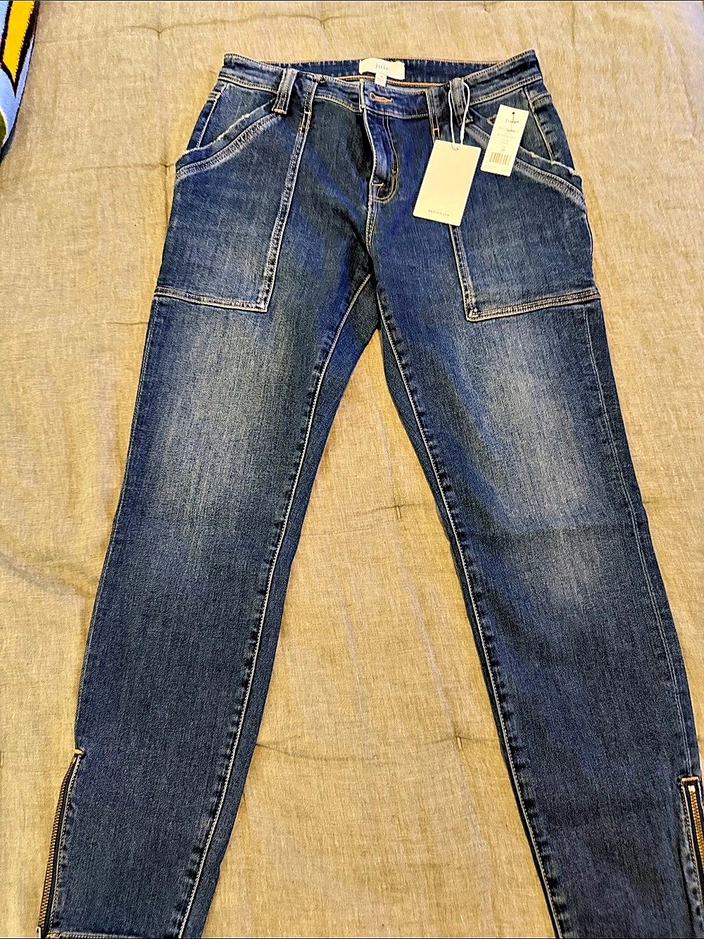 Joie Denim Park Skinny D Jeans Blue Waist 28